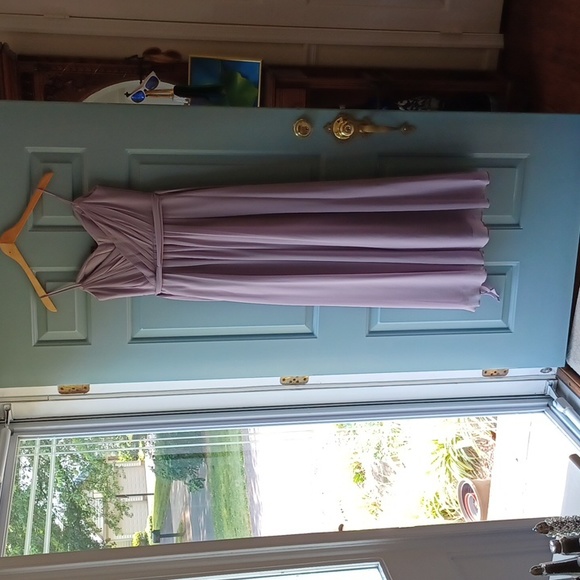 Lavender bridesmaid gown - Picture 10 of 13